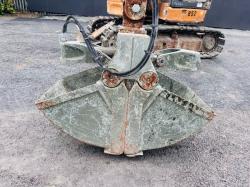 CASE CX75SR RUBBER BLOCK PAD TRACKED EXCAVATOR*C/W CLAMSHELL BUCKET*VIDEO*