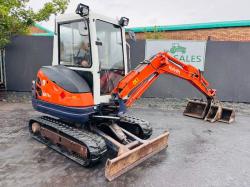 KUBOTA KX71-3 EXCAVATOR* C/W SELECTION OF BUCKETS*VIDEO*