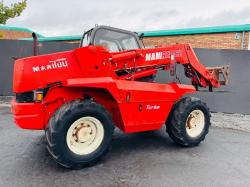 MANITOU MLT 523 TURBO TELEHANDLER*C/W PALLET TINES*VIDEO*