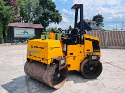 JCB VIBROMAX VMT280 DOUBLE DRUM ROLLER *685 HOURS* C/W ROLE BAR *VIDEO* 