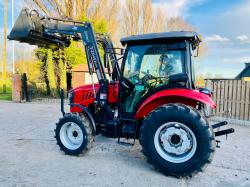 BRAND NEW SIROMER 504 4WD TRACTOR * YEAR 2023 * WITH SYNCHRO CAB AND LOADER 