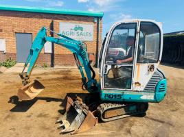 JCB 8015 EXCAVATOR*C/W SELECTION OF BUCKETS*VIDEO*
