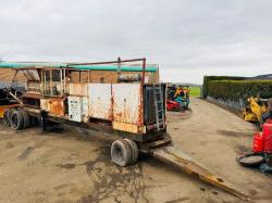 ROTARY CRUSHER WITH ON BOARD GENERATOR C/W*8 CYLINDER TURBO ENGINE*VIDEO*