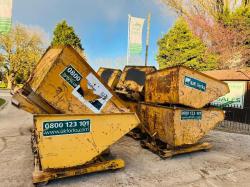 TIPPING SKIP TO SUIT PALLET TINES * ONLY ONE AVAILBLE * 