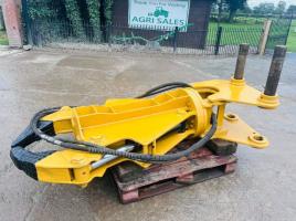 BUILTRITE HYDRAULIC ROTATING GRAB TO SUIT 30 TON EXCAVATOR *VIDEO*