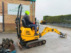 JCB MICRO TRACKED EXCAVATOR *1664 HOURS* C/W 5 BUCKETS*VIDEO*