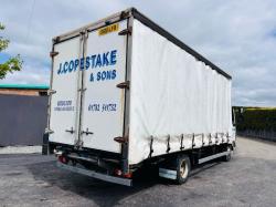 DAF LF45 CURTAIN SIDER LORRY 22FT TRAILER *C/W TUCK AWAY TAIL LIFT*VIDEO*