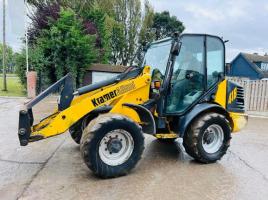 KRAMER 418 4WD LOADING SHOVEL C/W QUICK HITCH & 4WS *VIDEO*