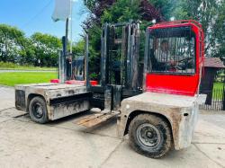 VALMAR VSH70/14/40 SIDE LOADING FORKLIFT *YEAR 2017* C/W TINE POSITIONER *VIDEO*