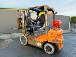 DOOSAN G25P-7 FORKLIFT*C/W FORK POSITIONER*YEAR 2019*VIDEO*
