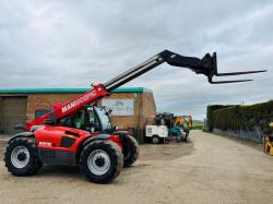 MANITOU MLT 634-120 LSU PS TELEHANDLER*C/W PALLET TINES*YEAR 2013*VIDEO*