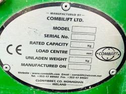 COMBILIFT C4000 DIESEL TRUCK MOUNTED FORKLIFT*C/W FORK POSITIONER*VIDEO*