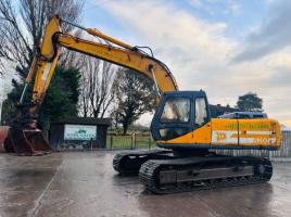 JCB JS200LC TRACKED EXCAVATOR C/W QUICK HITCH & BUCKET *VIDEO*