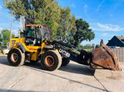 JCB 436EHT 4WD WASTE MASTER LOADING SHOVEL *YEAR 2011* C/W TOE TIP BUCKET *VIDEO*