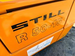 STILL R50-15 ELECTRIC FORKLIFT*C/W CHARGER*