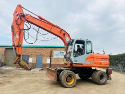 FIAT KOBELCO E175W RUBBER DUCK*C/W FRONT BLADE*VIDEO*