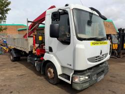 RENUALT 190DXI MIDLUM TIPPER LORRY*C/W FASSI CRANE*VIDEO*