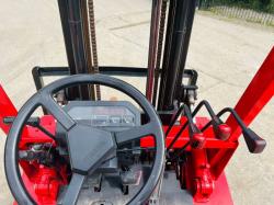 NISSAN FORKLIFT C/W SIDE SHIFT & 2 STAGE MAST *VIDEO*