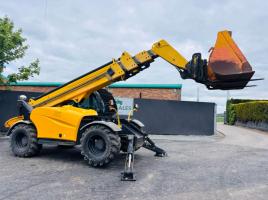 HAULOTTE 17M JACK LEG TELEHANDLER* 2129 HOURS*C/W BUCKET AND TINES*VIDEO*