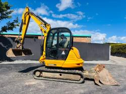 JCB 8065 EXCAVATOR*C/W 3 BUCKETS*READING 3578 HOURS*VIDEO*