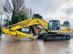 NEW HOLLAND KOBELCO E385 EXCAVATOR C/W ISUZU ENGINE & QUICK HITCH *VIDEO*