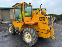 SANDERSON 726 TELEHANDLER*AG SPEC*C/W PALLET TINES*VIDEO*