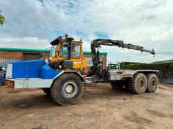 MOXY MT30 *C/W TEREX 120.2 TRIPLE PUSH OUT CRANE*VIDEO*