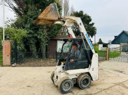 BOBCAT S70 SKIDSTEER *YEAR 2018* C/W BUCKET *VIDEO*