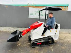 BISONTEK MP360 TRACKED SKIDSTEER LOADER*JOYSTICK CONTROLS*VIDEO*