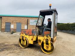 BOMAG BW138AD VIBRATING DRUM ROLLER*C/W DEUTZ ENGINE*VIDEO*