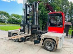 VALMAR VSH70/14/40 SIDE LOADING FORKLIFT *YEAR 2017* C/W TINE POSITIONER *VIDEO*