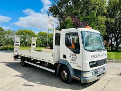 DAF 45.150 4X2 BEAVER TAIL LORRY C/W ALLOY RAMPS *MOT'D TILL 30TH JUNE 24*VIDEO*
