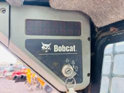 BOBCAT 773 HIGH LIFT TURBO SKIDSTEER*C/W PALLET TINES*VIDEO*