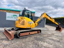 JCB 8085 ECO EXCAVATOR*YEAR 2012*C/W BUCKET*VIDEO*