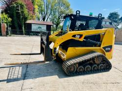 CATERPILLAR 247B3 TRACKED SKIDSTEER * YEAR 2013 , ONLY 1353 HOURS * SEE VIDEO *