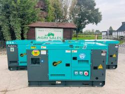 BRAND NEW ASHITA AG3-50 50KVA SILENT RUN GENERATOR *YEAR 2023, CHOICE OF 2*