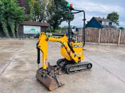 JCB MICRO DIGGER *YEAR 2019, ONLY 338 HOURS* C/W EXPANDING TRACKS *VIDEO*