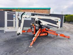 EASYLIFT TRACKED MANLIFT*C/W SAFETY BASKET*ONLY 1211 HOURS*VIDEO*