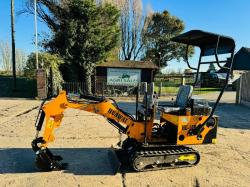UNUSED HUAWAI HE-10B TRACKED EXCAVATOR *YEAR 2024* C/W ROLE FRAME *VIDEO*