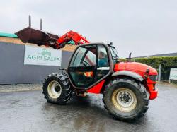 MANITOU MLT 526T TELEHANDLER*C/W BUCKET AND TINES*VIDEO*