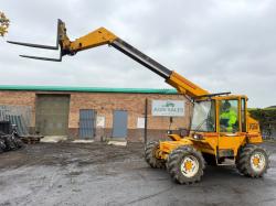 SANDERSON 726 TELEHANDLER*AG SPEC*C/W PALLET TINES*VIDEO*