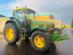JOHN DEERE 6600 TRACTOR*C/W FRONT & REAR LINKAGE*VIDEO*