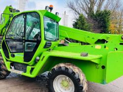 MERLO P60.102 4WD TELEHANDLER *YEAR 2010, 10 METER, 6 TON LIFT* ENGINE SMOKES *VIDEO*