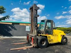 HYSTER H12.00 12 TONNE FORKLIFT 2 STAGE MAST*C/W PALLET TINES*VIDEO*