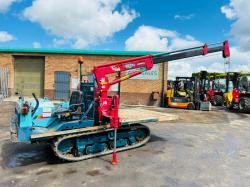 YANMAR C30R TRACKED MOBILE CRANE*C/W RUBBER TRACKS*VIDEO*