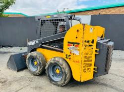THOMAS 153 MUSCLE SKIDSTEER*C/W BUCKET AND BAIL SPIKE*YEAR 2008*VIDEO*