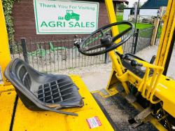KOMATSU FG15H-1 FORKLIFT C/W STAGE MAST & PALLET TINES *VIDEO*