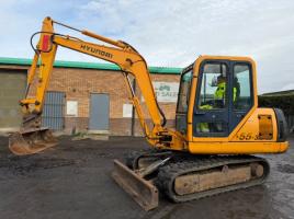 HYUNDAI ROBEX 55-3 EXCAVATOR*C/W BUCKET*VIDEO*