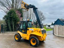 JCB 520-50 4WD TELEHANDLER * YEAR 2013 , ROAD REGISTERED *VIDEO*