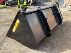 JCB AGRI CORN BUCKET*C/W PIN AND CONE BRACKETS*VIDEO*